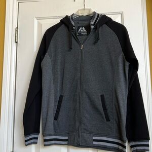 Massive  hooded Zip up sweatshirt